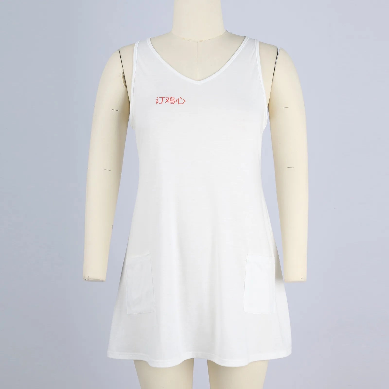 Dresses For Women 2024 Fashion Women'S Casual Print Summer Bohemian Beach Dress With Pockets V Neck Tank Dress Formal Dresses