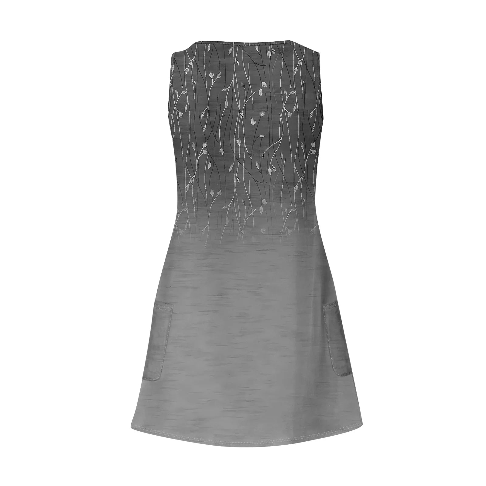 Dresses For Women 2024 Fashion Women'S Casual Print Summer Bohemian Beach Dress With Pockets V Neck Tank Dress Formal Dresses